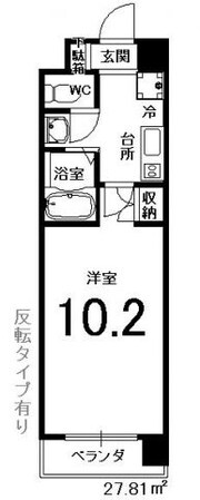 CASA　SHIKOの物件間取画像